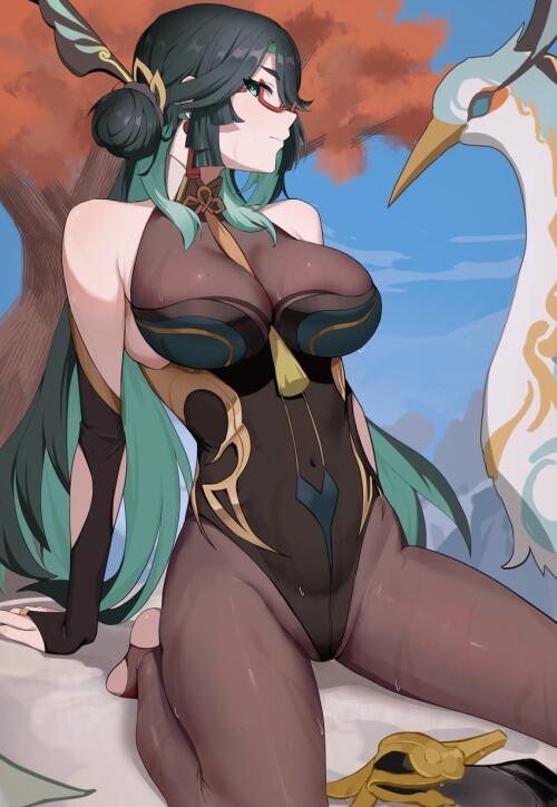  cloud retainer and xianyun genshin impact drawn by elysion 16869144 sample 92b9539152fce7185e562ddd