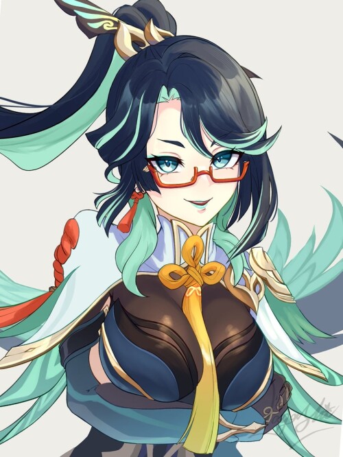  cloud retainer and xianyun genshin impact drawn by wagashi425 sample 3cf0a87c3cfa9c986214022a559fb4