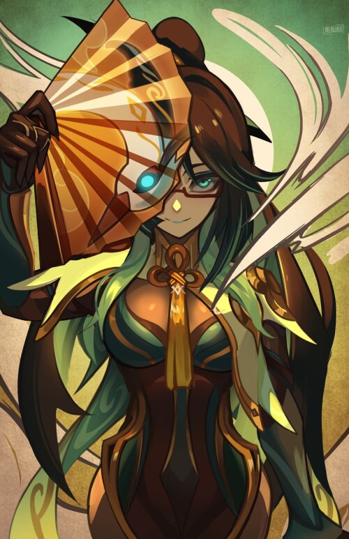  cloud retainer and xianyun genshin impact drawn by nebura neburaart sample c3466e1e8e0be73f93a0d303