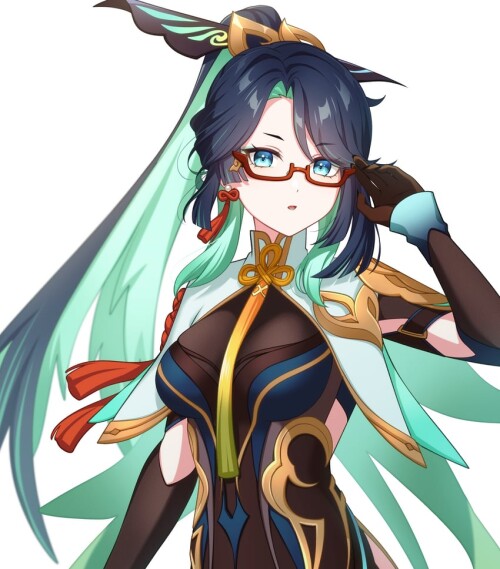  cloud retainer and xianyun genshin impact drawn by pochimaru marumaru wanwan sample f965c1780cdb62a