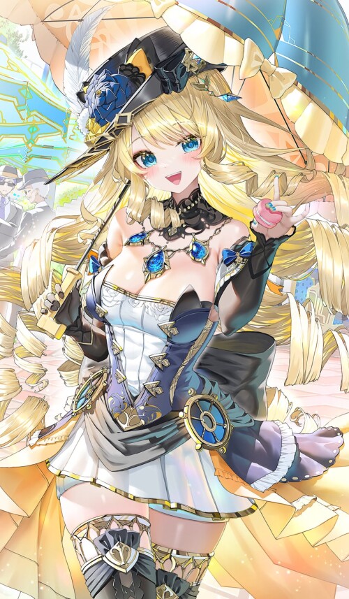  navia silver and melus genshin impact drawn by kiramarukou sample 7663192b235f8efb12ad71f39d878578