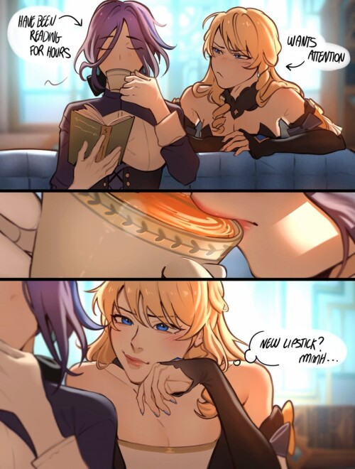  clorinde and navia genshin impact drawn by wiistef sample 0178272685f12258de507f4f9f9cd161