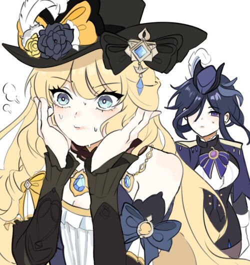  clorinde and navia genshin impact drawn by 31 samil695 sample 5bb164f5905e3d3f9c7cade9993f789b