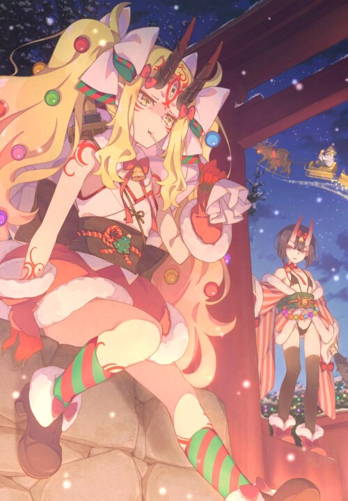  shuten douji ibaraki douji and sakata kintoki fate and 1 more drawn by saipaco sample 0d484da678861