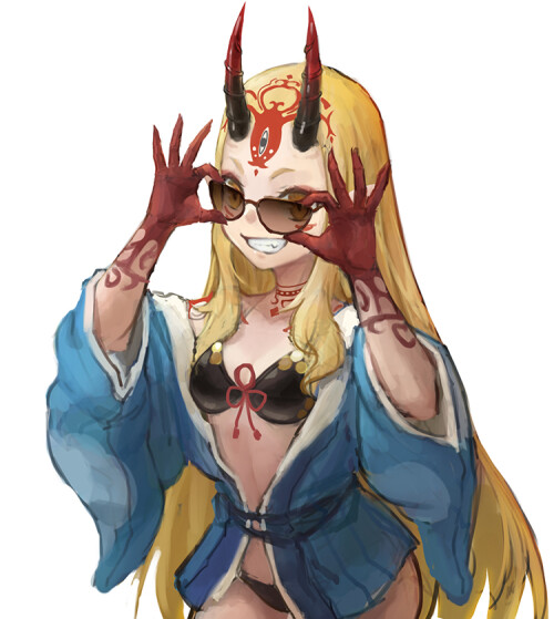  ibaraki douji ibaraki douji and ibaraki douji fate and 1 more drawn by sterben 95523c201befc24422a6