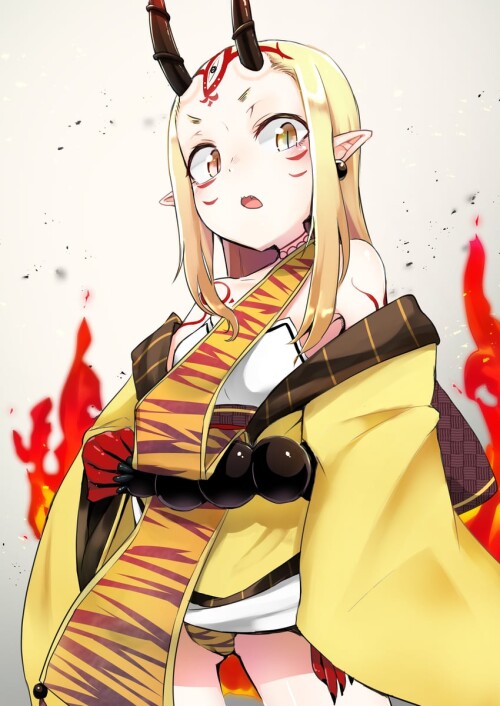  ibaraki douji fate and 1 more drawn by dai yasude sample c091915294aa92cb9e07f360d3a65a5e