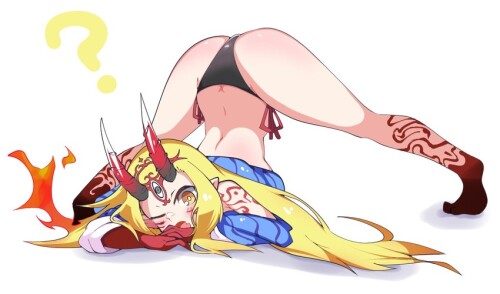  ibaraki douji ibaraki douji and ibaraki douji fate and 1 more drawn by kakihou sample 2e3ba06ffb6b7