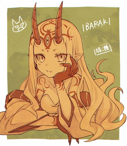  ibaraki douji fate and 1 more drawn by hizuki aya 8c39545d21c6d504bbc6024f4c654d1b