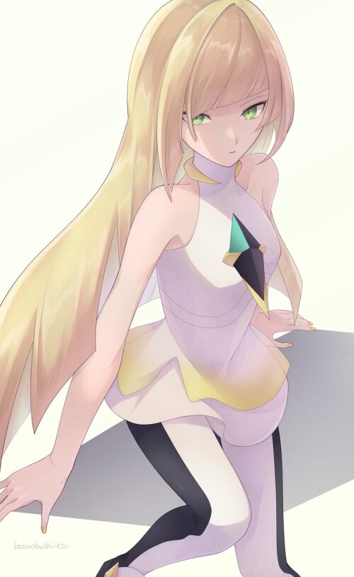  lusamine pokemon and 1 more drawn by katuobushi04 sample 5be65bf7949a53e2bac9745f114b1c97