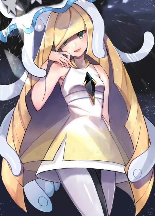  lusamine and nihilego pokemon and 1 more drawn by ririmon sample 592309c5286b8e612fb95f77a4dc7b64