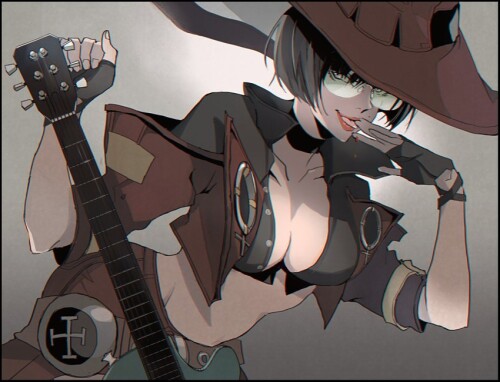  i no guilty gear and 1 more drawn by kishiro yutaka sample 042bc90197d322c869785c43e59393b5