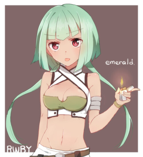  emerald sustrai rwby drawn by sorimachi doufu sample 991f27a79d0776e043425091131691f1