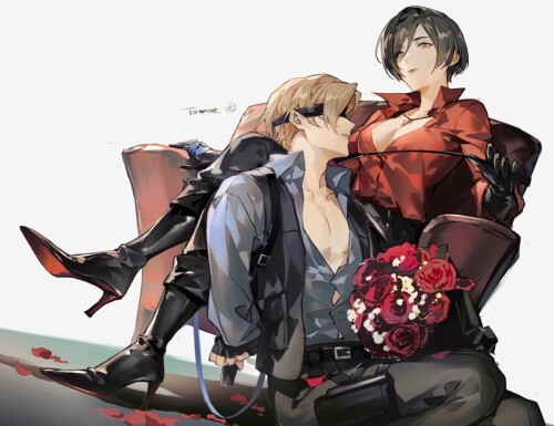  leon s kennedy and ada wong resident evil and 1 more drawn by e h798602056 sample f5948b841ee359a2d