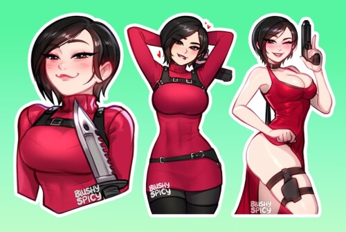  ada wong resident evil and 1 more drawn by blushyspicy sample 95618c0d3c4982459e7ededa258f2b5a
