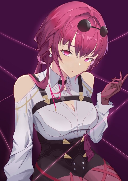  kafka honkai and 1 more drawn by thanr sample 7b5cb723de136f3270c9e7ad716bb259