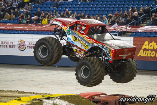 Monster Trucks take to the Tacoma Dome for Monster Jam to race in the hopes of making the World Championships in Las Vegas.