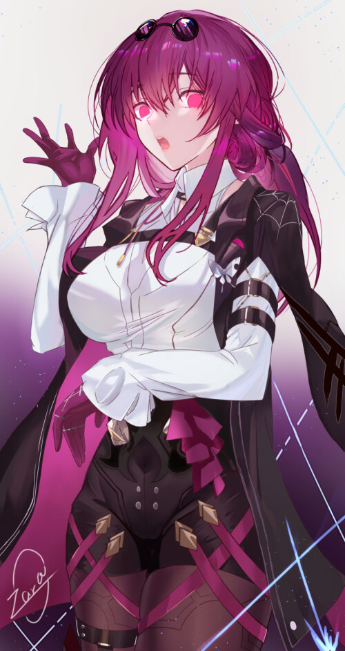  kafka honkai and 1 more drawn by kaji zarame 8b60246d6392d5e88f7ddd38faedfa9f