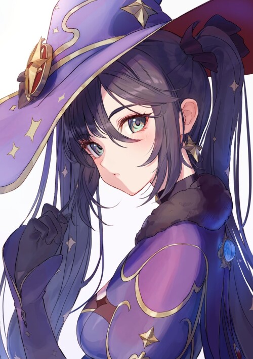  mona genshin impact drawn by naruse u sample e411454e682985750af4e85bc2e8e0f7