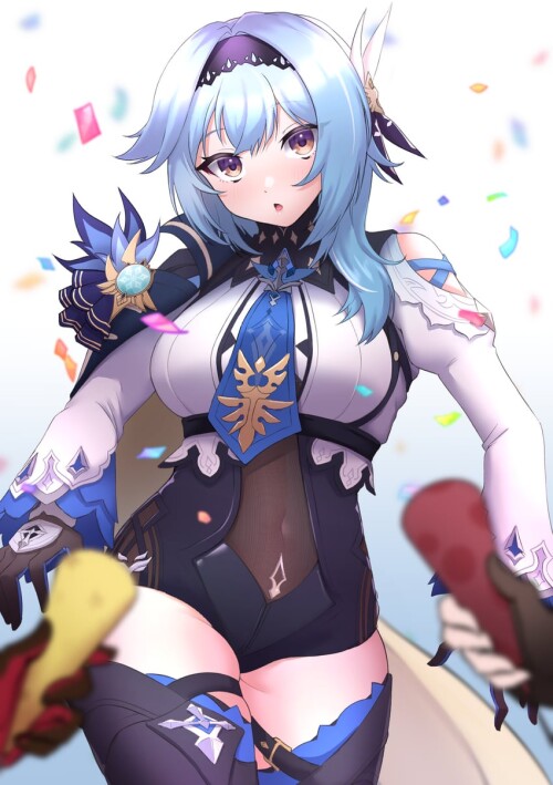  eula amber and kaeya genshin impact drawn by kirima user danf8787 sample 0c46ed16054e572f8e6bc83ad3