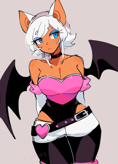  rouge the bat sonic drawn by ciosuii sample 38b4fd03be7a5bea107e7d1a22811f20