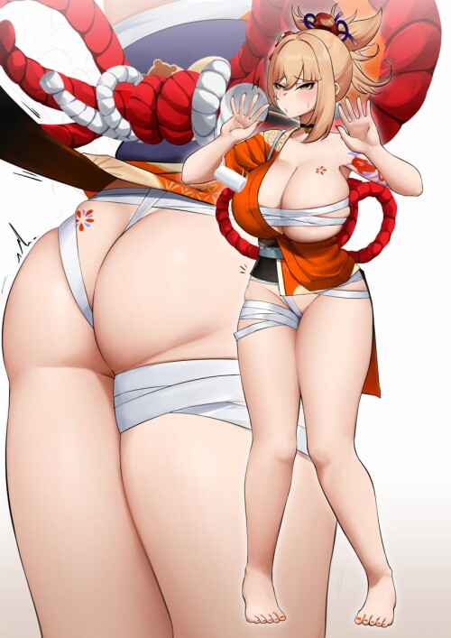 yoimiya genshin impact drawn by mivioppai sample a6400c7230e4f70f8262a5a8e11784e3