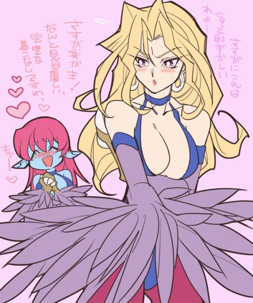 kujaku mai harpie lady and harpie lady yu gi oh and 1 more drawn by misaka missa cca28c89d4c56d1249