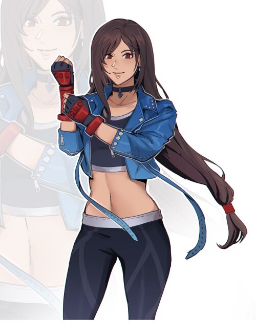  tifa lockhart and cammy white final fantasy and 4 more drawn by pudelmudel 3619529dc3ddeeba42edb33d