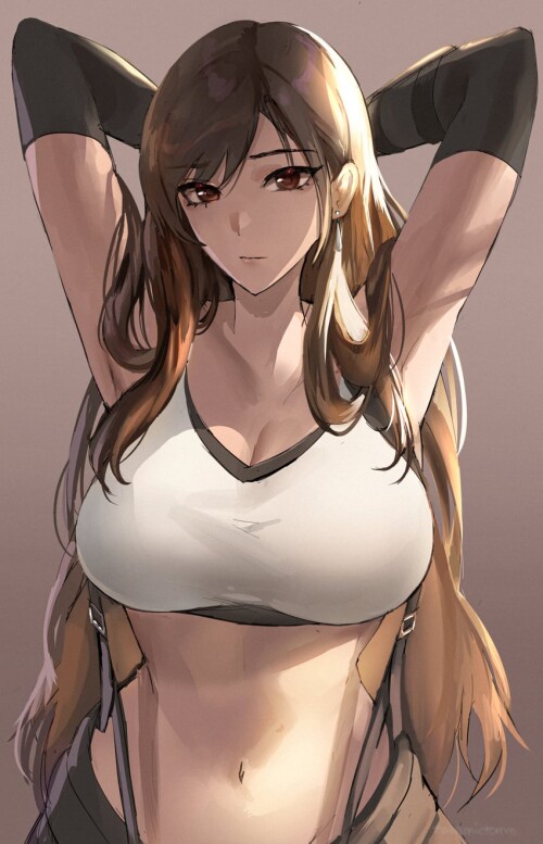  tifa lockhart final fantasy and 2 more drawn by tommy kingdukeee sample c0ccb0760500edf60909b3afa6d