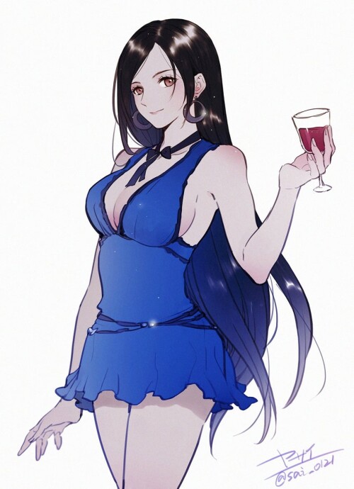  tifa lockhart final fantasy and 2 more drawn by yasai getsu sample b4efd3368e1d5351bf1a7d124add4361