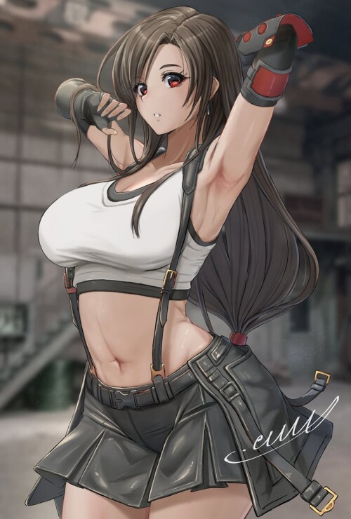  tifa lockhart final fantasy and 2 more drawn by m m mmitsu 93 sample 9474b2c5b85a48781ccd725f984226