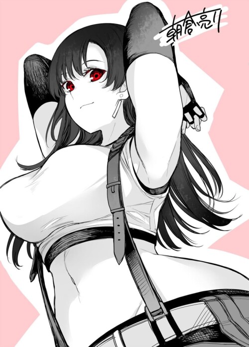  tifa lockhart final fantasy and 2 more drawn by asakura ryousuke sample a8e160bed98698d6e1c280f0e61