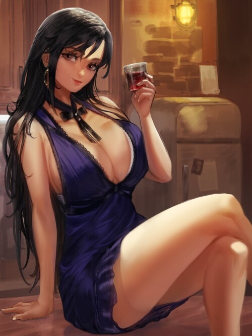  tifa lockhart final fantasy and 2 more drawn by ja mong sample f8c7bb1470fb52aabf7fcf74a59abc66