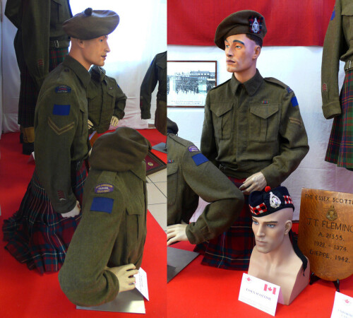 ww2 canadian battledress uniform colour
