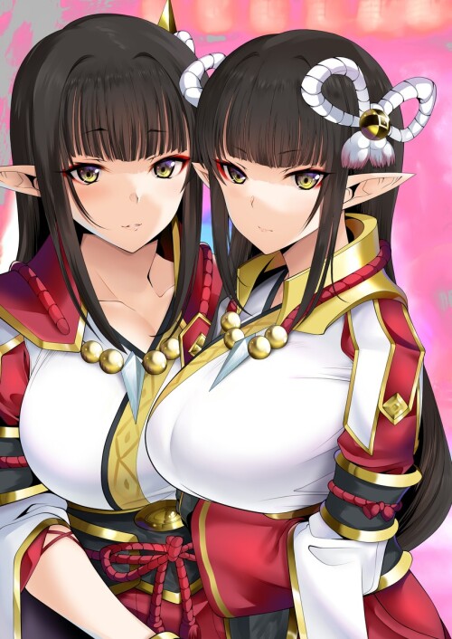  hinoa and minoto monster hunter and 1 more drawn by daive sample aea3c742cab04e9a7611ef031a302377