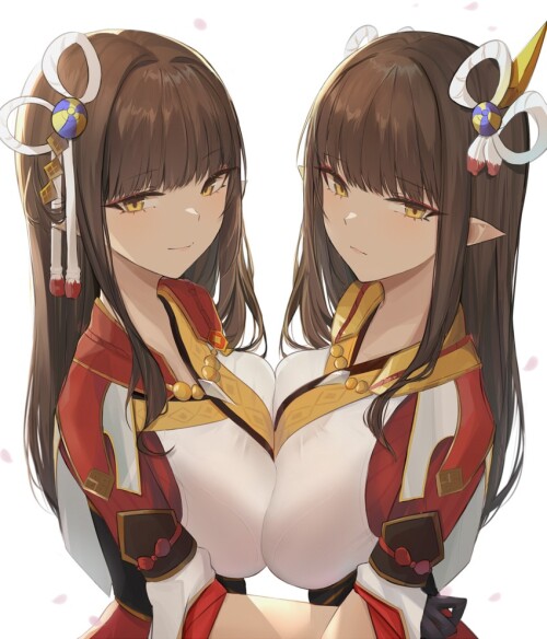  hinoa and minoto monster hunter and 1 more drawn by oni kanzei sample 939dec7284dd831f114817f184448
