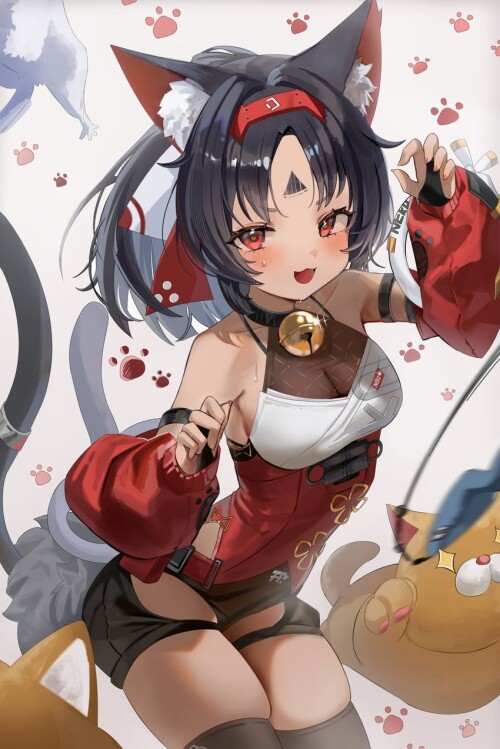  nekomiya mana zenless zone zero drawn by riko rik0ring sample 5d377bac2819064885a4ef359a0383ef
