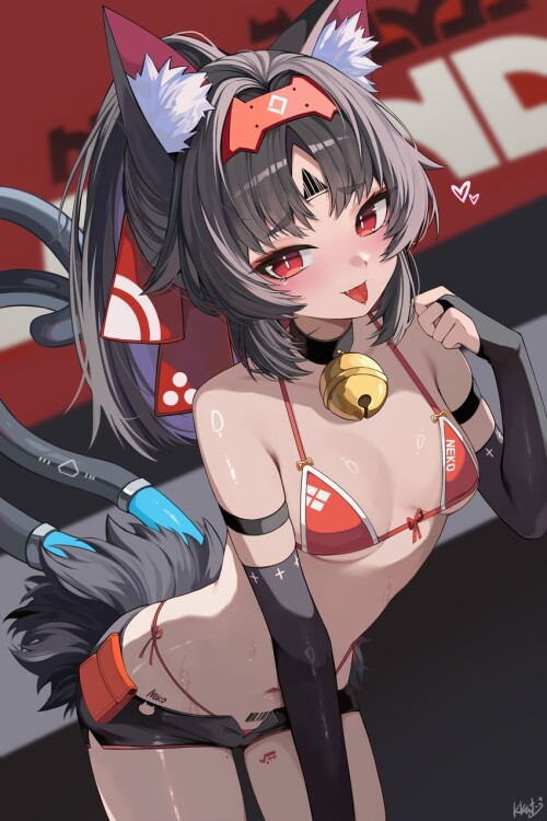  nekomiya mana zenless zone zero drawn by kkato sample 9cbd0c97a520b10fe3befeaf01ed99fe