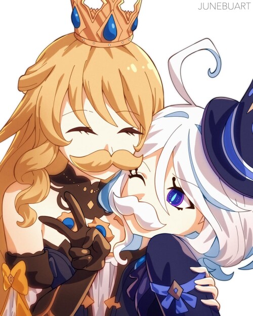  furina and navia genshin impact drawn by junebuart sample 7cf644252a446a36a8f164e2bbf60738