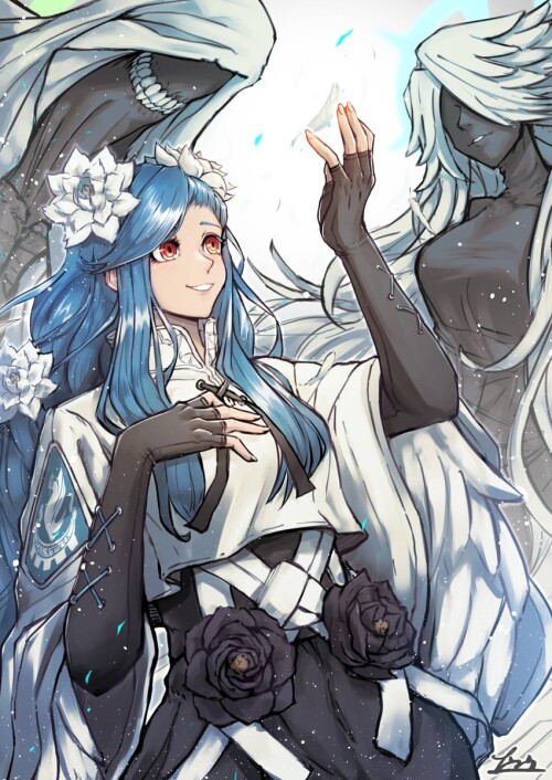  dizzy necro undine and queen dizzy guilty gear and 1 more drawn by nankou koutanan sample 95acb2ddc
