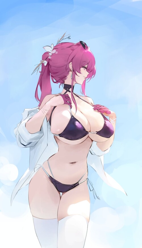  kafka honkai and 1 more drawn by dokshuri sample 668531c5190cf2d7004633d809ac1f07