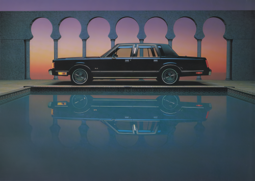 1989 Lincoln Town Car Signature Series (orig gamma)