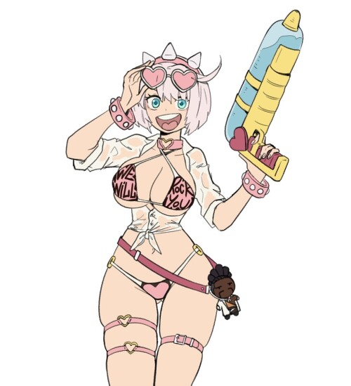  elphelt valentine and nagoriyuki guilty gear and 1 more drawn by wanderjegson sample 332aa875cd704e