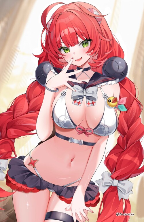  ukinami yuzuha zenless zone zero drawn by duchi0356 sample deab325380bc934717747a67cd099bf0