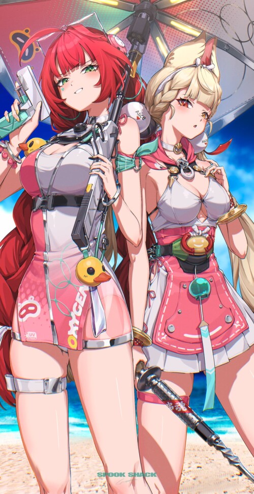  ukinami yuzuha and alice thymefield zenless zone zero drawn by yo na sample 0aec8c28984099da8c0bbcf