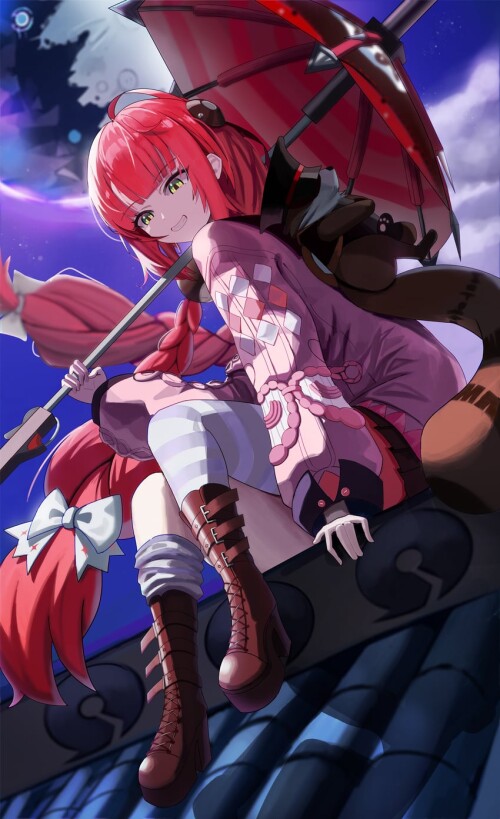  ukinami yuzuha and kama zenless zone zero drawn by gang ryeol sample ce70be6c7e8bf6041bee9e77dd95cc