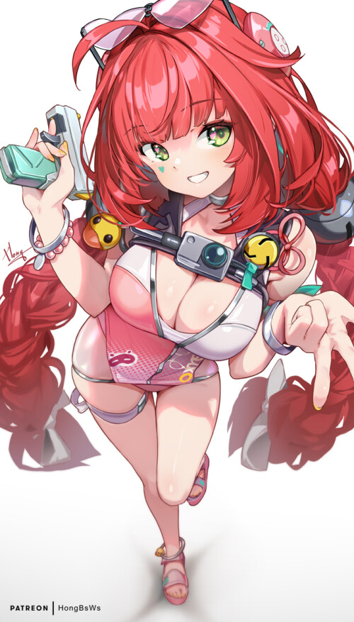  ukinami yuzuha zenless zone zero drawn by hong white spider 0374e593c229a5e56bc18bb442fcb748