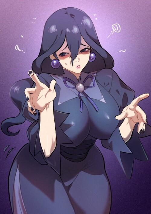  hex maniac pokemon and 1 more drawn by kukumomo sample c55318bd4038494c7de9a7041c798de4