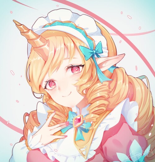  soraka and cafe cuties soraka league of legends drawn by gllmj sample 1861587801684bc1af93f80340e10