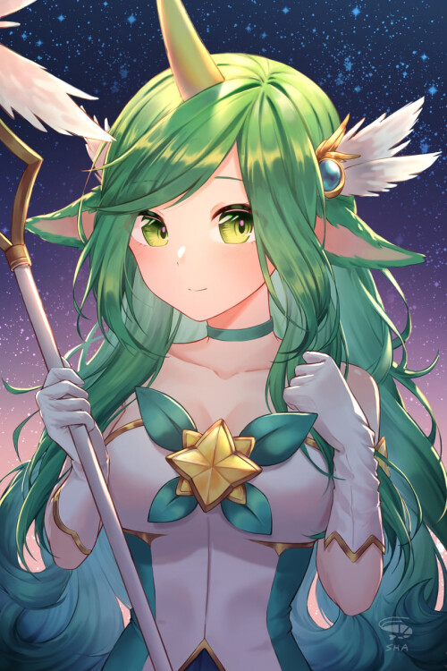  soraka and star guardian soraka league of legends drawn by shrimp cake sample c8d189469f31a9bfe76a5