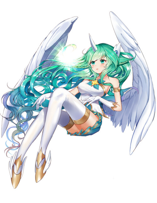  soraka and star guardian soraka league of legends drawn by shorarung sample 2d962e0597e676f2a330500